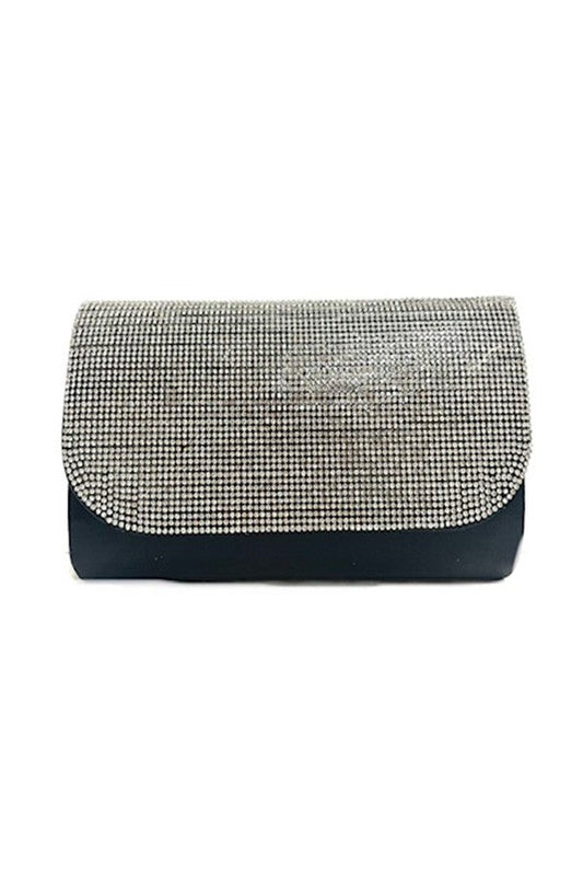 RHINESTONE LADIES EVENING CLUTCH BAG