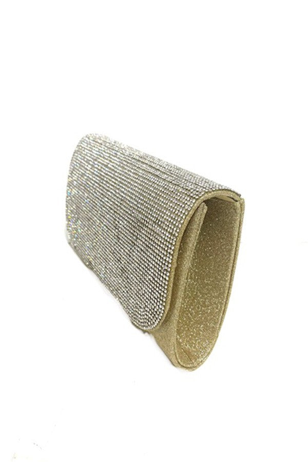 RHINESTONE LADIES EVENING CLUTCH BAG