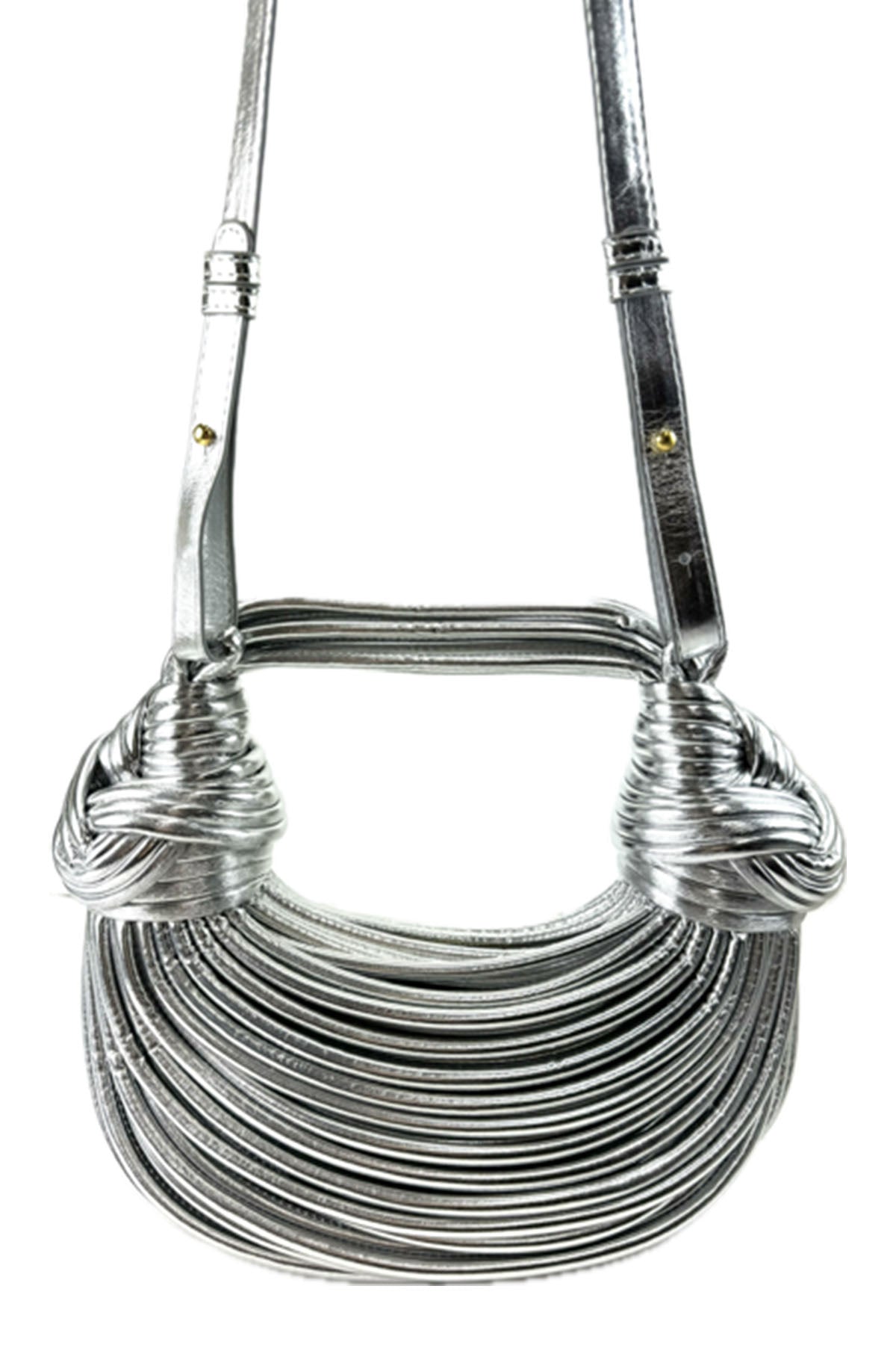 ROPE KNOTTED PULLED HANDBAG