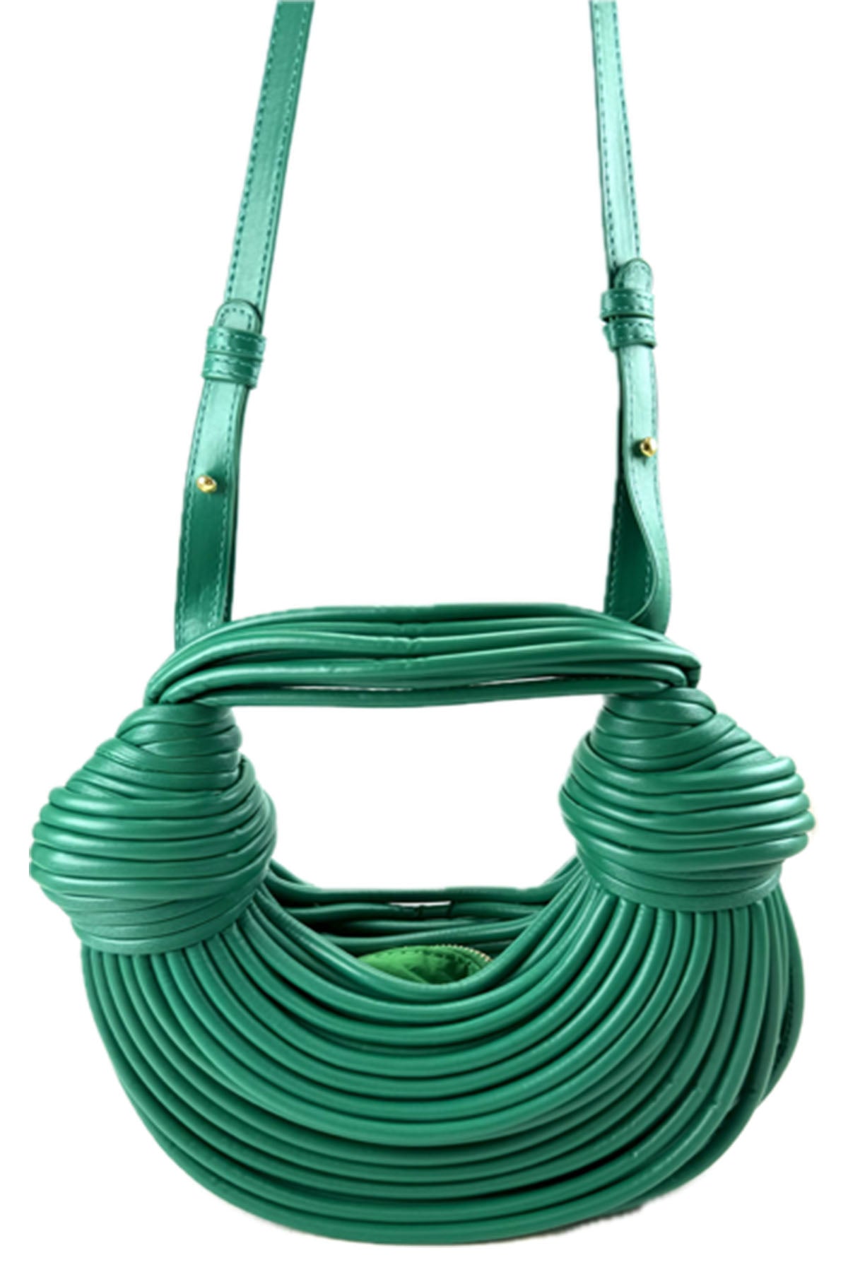 ROPE KNOTTED PULLED HANDBAG