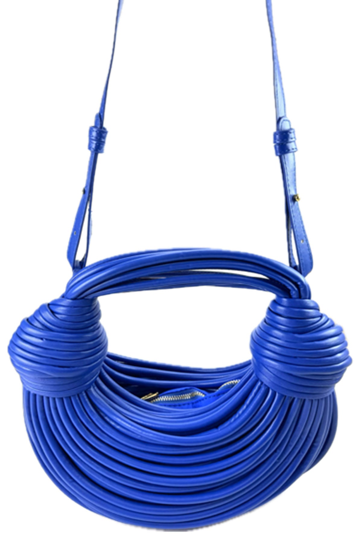 ROPE KNOTTED PULLED HANDBAG