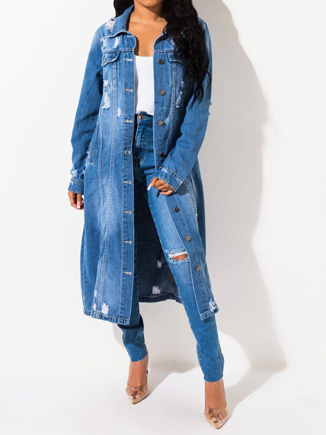 Long Sleeve Denim Jacket